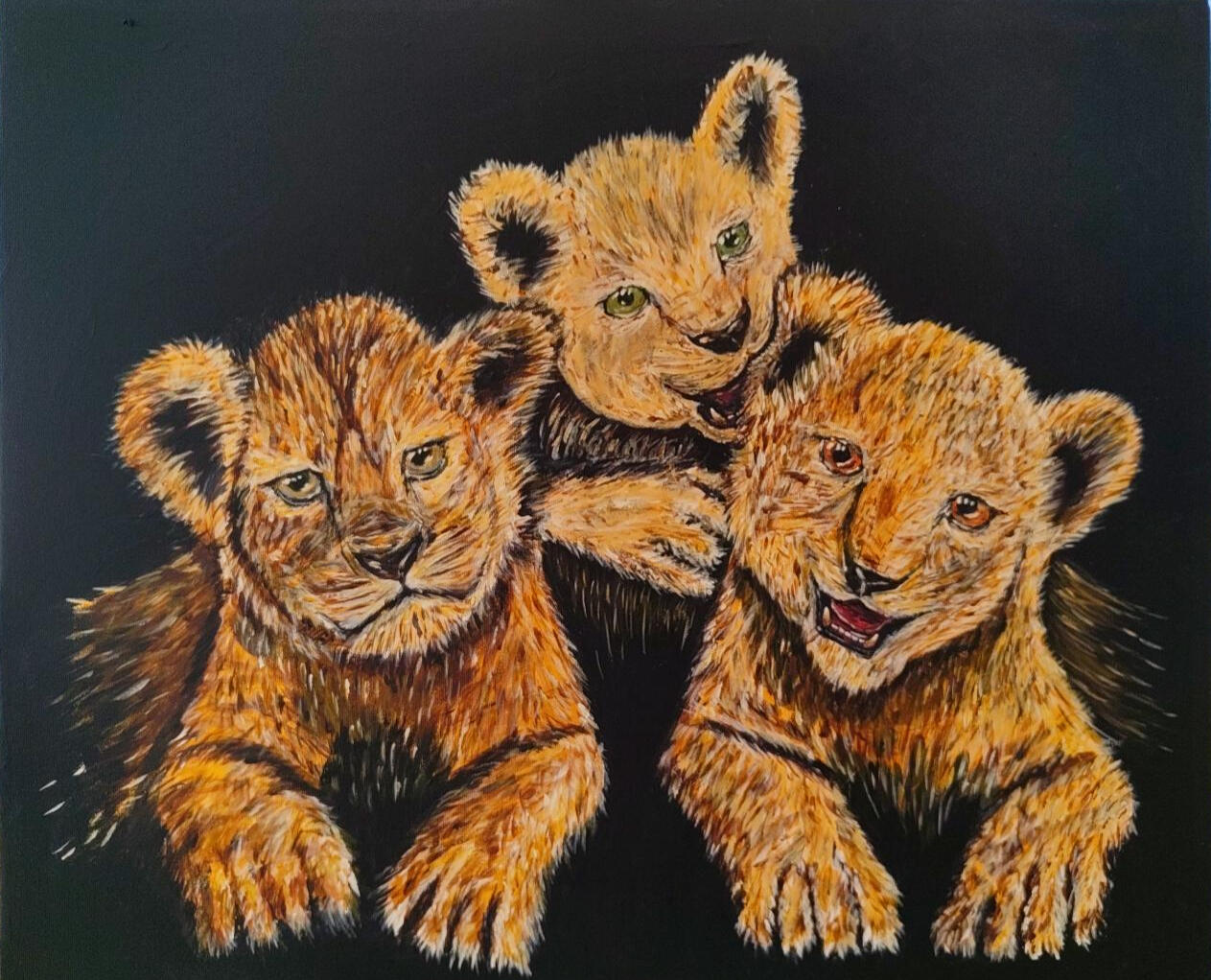 Lion cubs Lion cubs